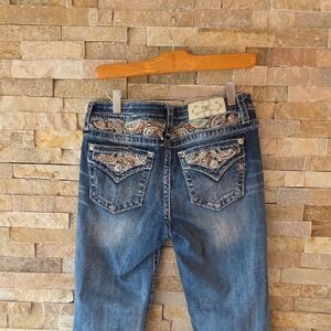 Y2K Embellished Boot Cut Jeans